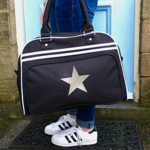 Glitter Star Weekender Bag